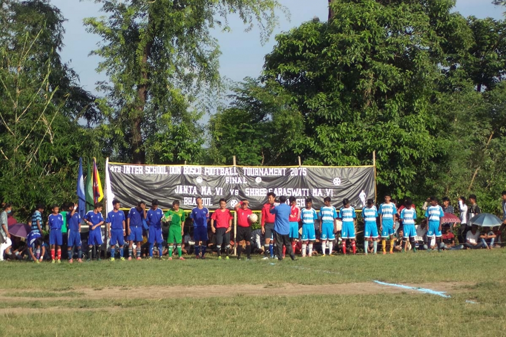 Nepal - IV Don Bosco football tournament