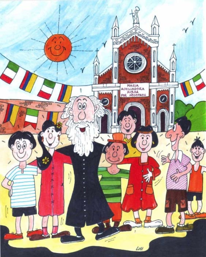 Itália – Biografia "em quadrinhos" do Venerável Servo de Deus P. Carlo Crespi SDB