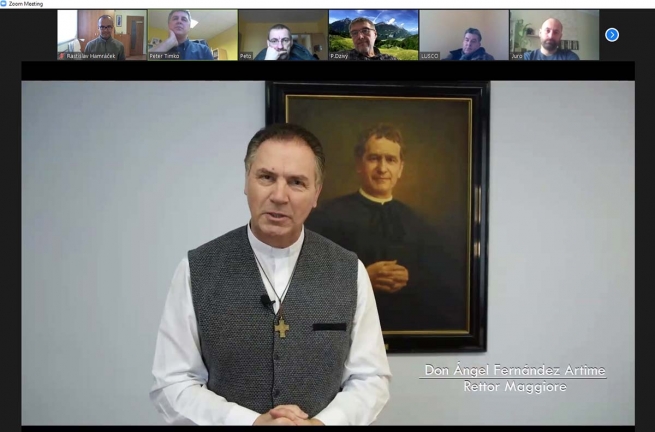 Slovakia - Rector Major sends greeting to online meeting of rectors