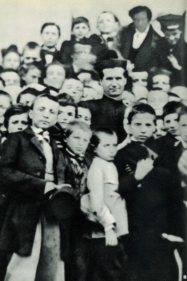 Italy – The most emotionally moving photo: "Don Bosco among his young people"