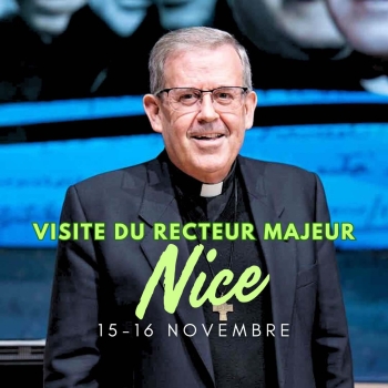 RMG – 150 años desde la llegada de los salesianos: visita del padre Fabio Attard, Rector Mayor, a Niza