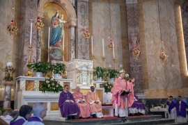 Itália - Cardeal Ángel Fernández Artime toma posse da Diaconia de Santa Maria Auxiliadora