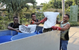 Papouasie-Nouvelle-Guinée - Un projet sur la gestion des déchets dirigé par l'Institut Technique Don Bosco