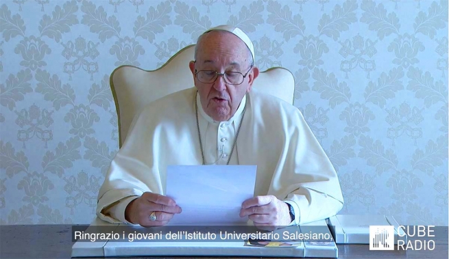 Vatican – Pope Francis to young people of IUSVE: thank you "for having prepared an Advent journey"