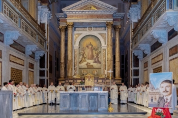 Italia – Festa di Sant’Artemide Zatti presso la Basilica del Sacro Cuore a Roma