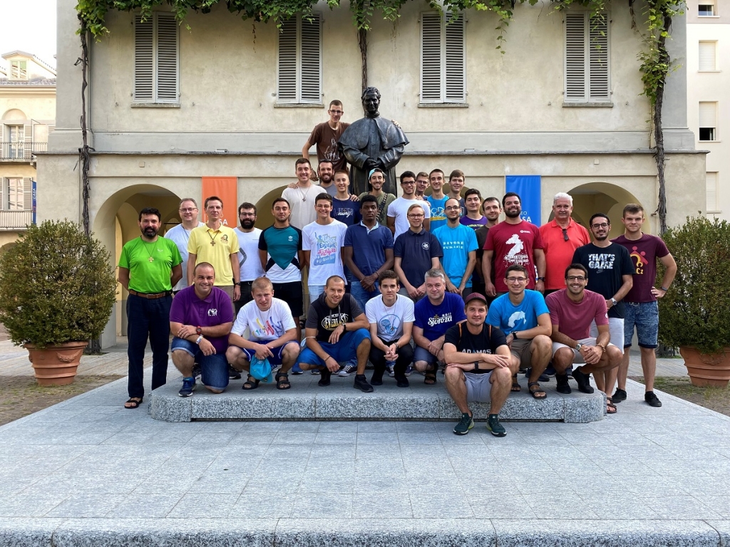 Italy - Meeting of European Salesian pre-novices at Colle Don Bosco