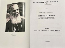 Vaticano – Entrega de la “Positio super virtutibus” del Siervo de Dios Monseñor Oreste Marengo, obispo salesiano