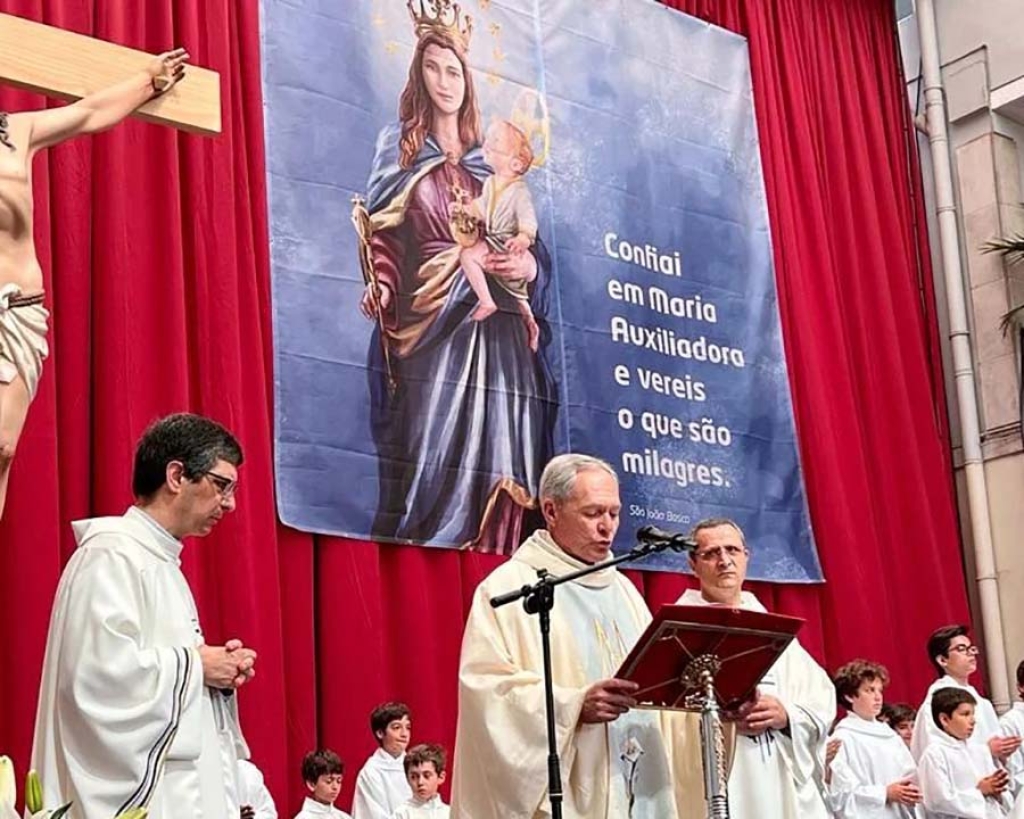 Portugal - Fr Juan Carlos Pérez Godoy presides over Feast Day celebrations of Mary Help of Christians in Lisbon