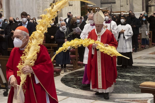 Vaticano – O Papa Francisco celebra o Domingo de Ramos