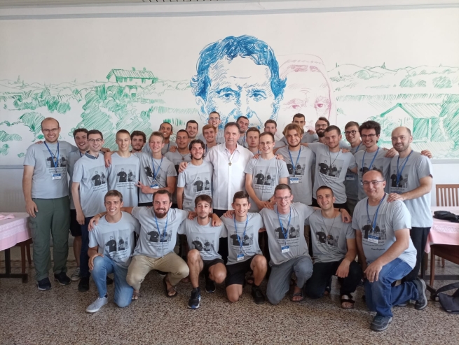 Italy - Europe's prenovices gathered at Colle Don Bosco in preparation for beginning of Novitiate