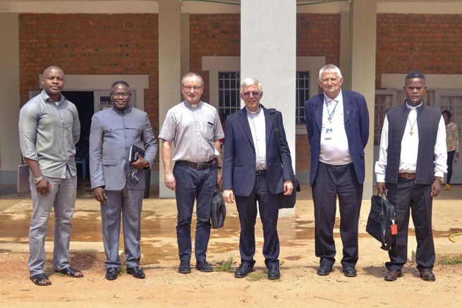 Repubblica Democratica del Congo – Autorità dell’UPS in visita all’Università “Don Bosco” di Lubumbashi
