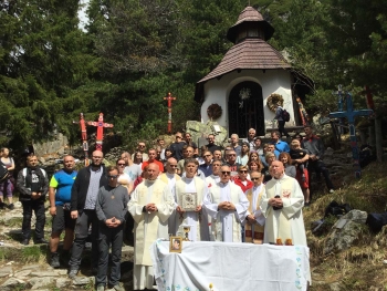 Slovakia - A commemorative plaque for Fr Boleslaw Rozmus, SDB