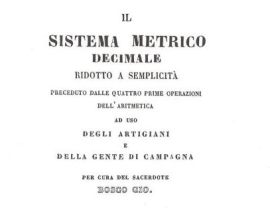 Don Bosco y el sistema métrico decimal