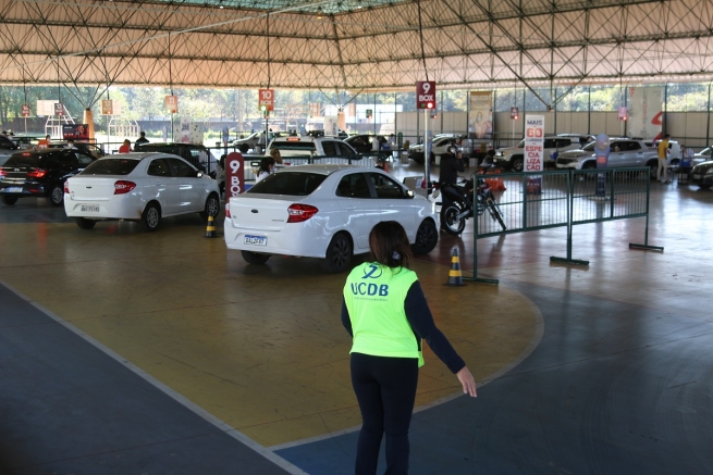 Brasil – Más de 12.000 personas fueron inmunizadas en solo ocho días gracias al centro de vacunación anti-Covid-19 instalado en la Universidad Católica Don Bosco