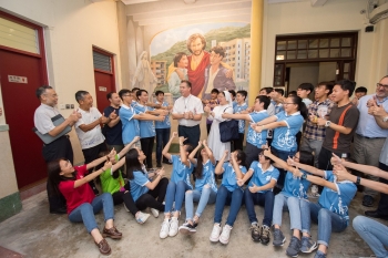 Hong Kong - Rector Major arrives in Hong Kong