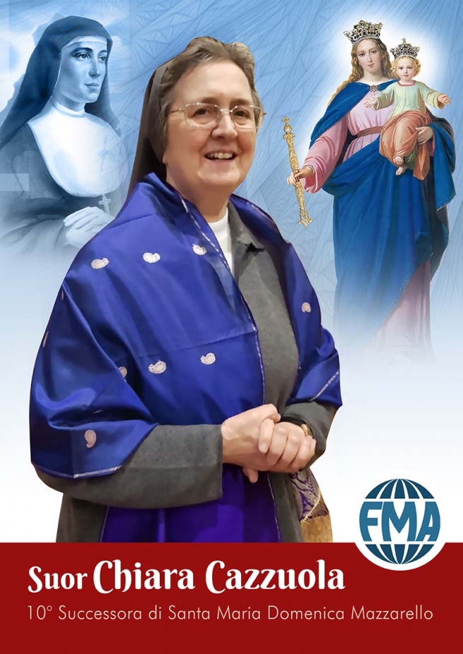 Italy – Sr Chiara Cazzuola FMA elected New Mother General of Daughters of Mary Help of Christians