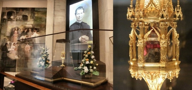 RMG - Don Bosco relic on its way home