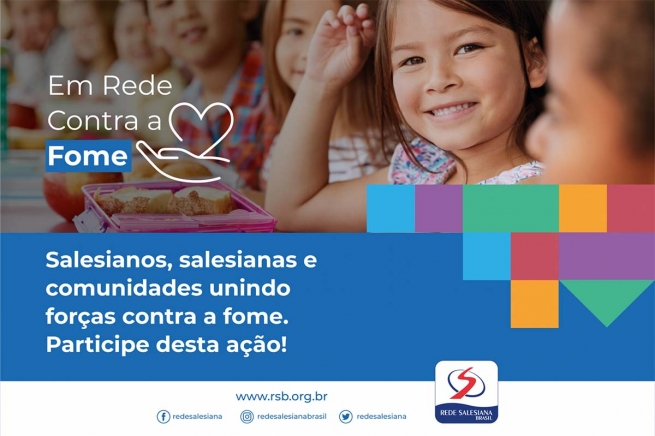 Brasile – La Rete Salesiana Brasile promuove la campagna “In rete contro la fame”