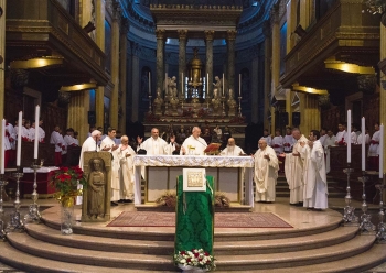 Włochy – Ks. Francesco Cereda na święcie Księdza Bosko w Novarze