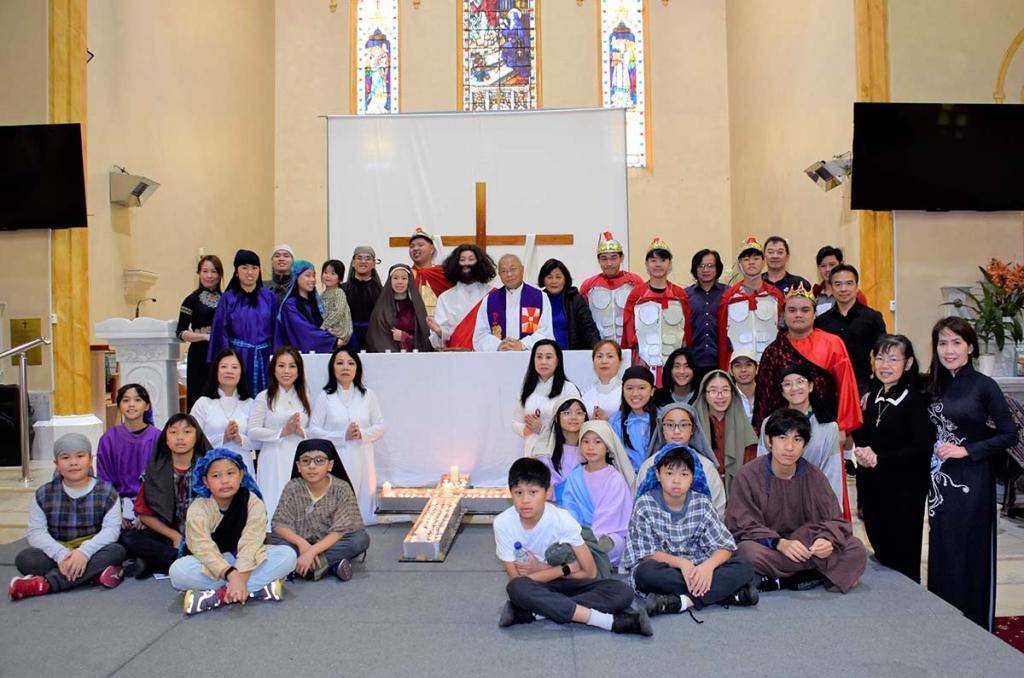 Australia Semana Santa en la parroquia de Santa Margarita María Alacoque