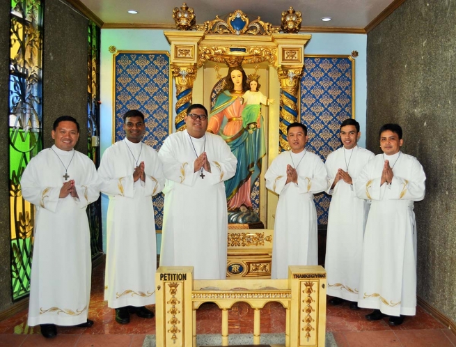 Filippine – Sei salesiani ordinati diaconi