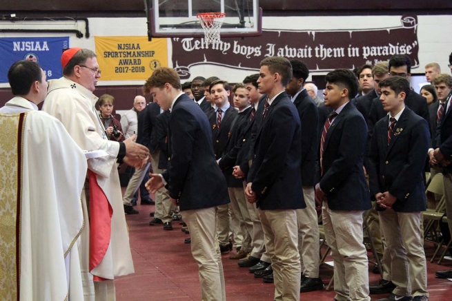 Estados Unidos - Don Bosco Prep comemora a festa do santo dos jovens