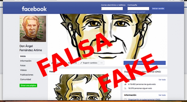 Mexico - Warning! FALSE Facebook account attributed to Rector Major