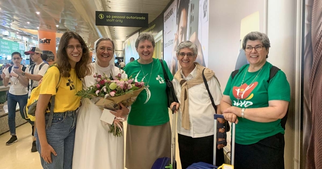 Portugal – Mother General of the FMA, Sr Chiara Cazzuola, is already in Lisbon