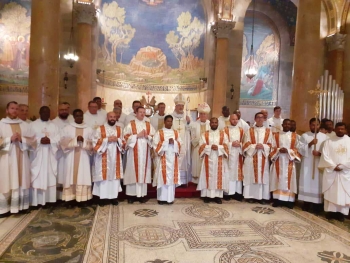 Israel - Ordenaciones diaconales de siete Salesianos