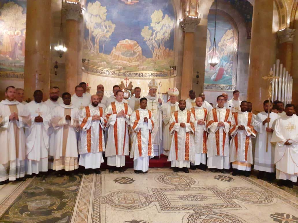 Israel - Diaconal ordinations of 7 Salesians