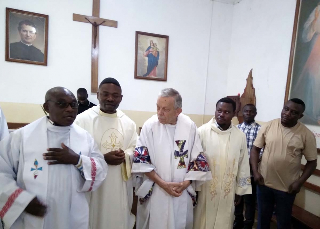 D.R. Congo - Priestly ordination of Salesian Serge Ahadi