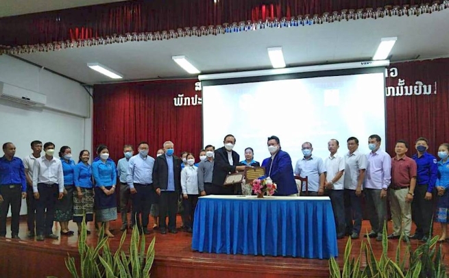 Laos – Collaborazione tra l’Unione della Gioventù del Laos e i Salesiani: prende forma il sogno di Don Bosco per il Laos