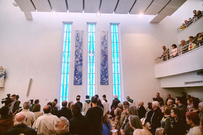 Eslovaquia - Inauguración de la obra de arte “Don Bosco y el Beato Tito Zeman”