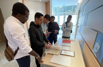 Italy - Visit by students from the Salesian Studies curriculum to the offices of the Postulation for the Causes of Saints of the Salesian Congregation, which has resumed a tradition that had disappeared for some years