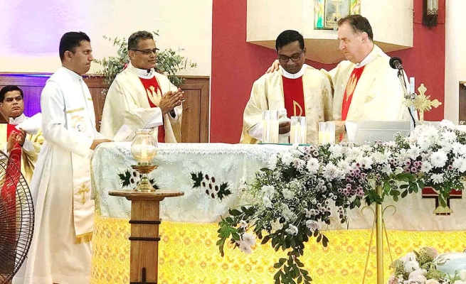 India – Salesian Rector Major Installs Father Clive Telles as Provincial of Panjim Province