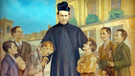 Italy – Don Bosco and other saints engaged in social activity: part one