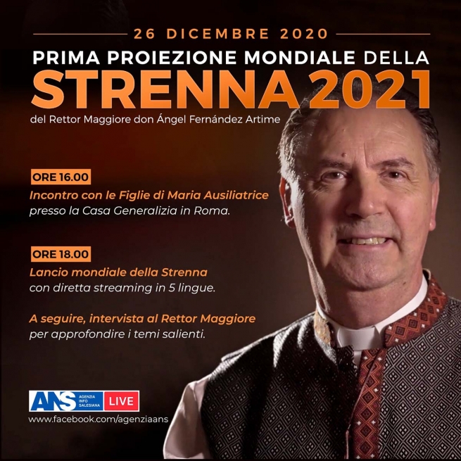 RMG – Prima Proiezione Mondiale della Strenna del Rettor Maggiore per il 2021