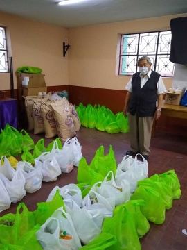 Peru – At 92, always young and attentive to the poor, even during Covid-19: Fr Rolando Ramos Guija, SDB