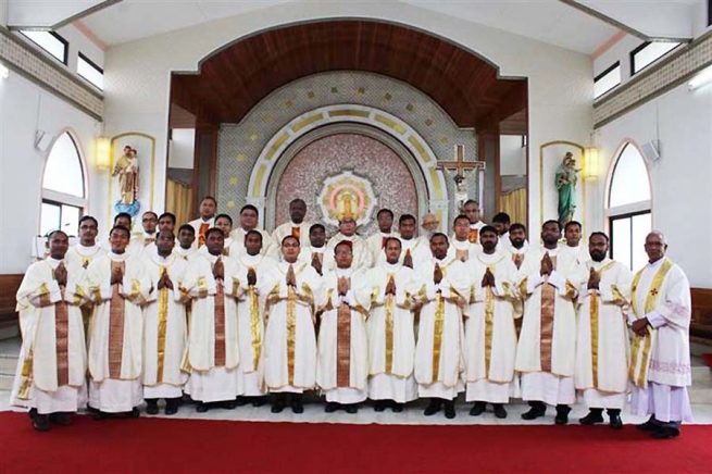 India - Deacon ordinations of 22 Salesians in Shillong