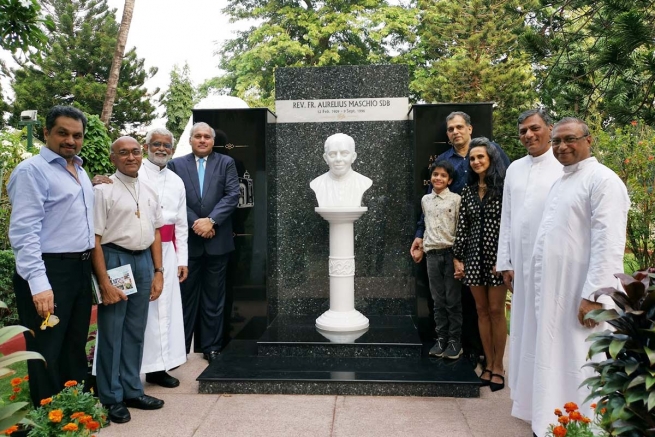 India – Memory of Fr Aurelius Maschio honoured with bust & museum