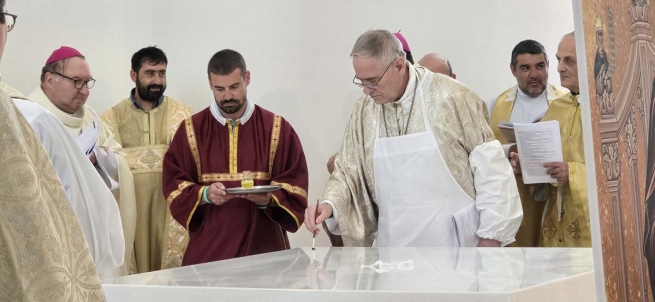 Bulgarie - Consécration du temple dédié à « Marie Aide des Chrétiens » à Stara Zagora
