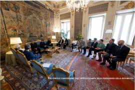 Italia – “Quello che fate è molto prezioso”. Il Presidente Mattarella incoraggia i responsabili del “Borgo Ragazzi Don Bosco”