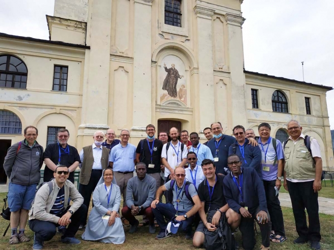 RMG - Participantes da Escola de Acompanhamento Salesiano em visita ao Santuário de Sant’Ignazio Sopra Lanzo