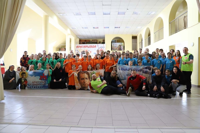 Biélorussie - Un concours entre les oratoires salésiens pour promouvoir la culture sportive, l'esprit d'amitié et de paix entre les jeunes