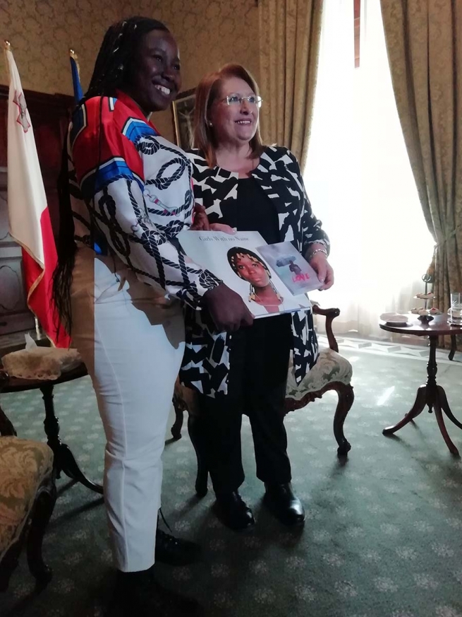 Malta – “Now I have a daughter in Sierra Leone”: touching encounter with President of Malta