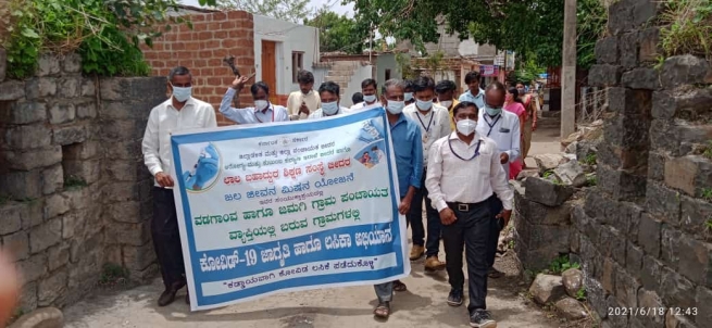 India – Informe de la Inspectoría Salesiana de Bangalore sobre las iniciativas anti Covid-19 en junio