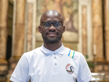 RMG - Los misioneros de la 154ª Expedición Misionera Salesiana: Lyonnel Richie Éric Bouanga , de la República del Congo (ACC) a Papúa Nueva Guinea (PGS)