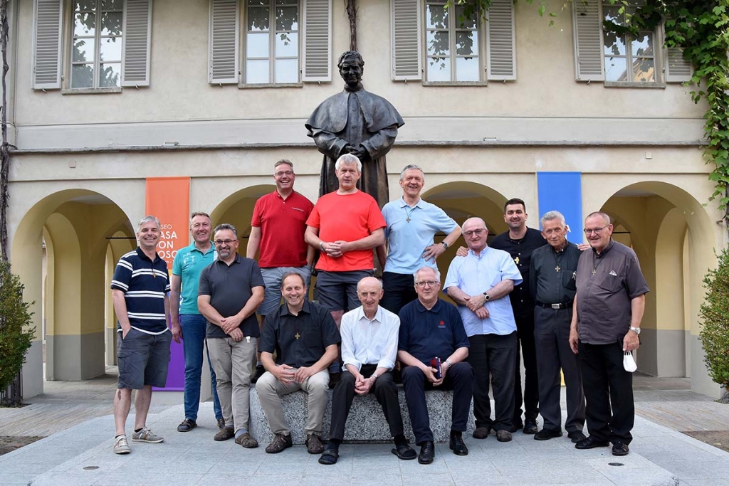 Italy - Spiritual exercises in Valdocco for Salesians of Slovenian Province