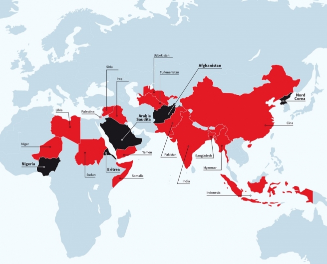 La liberté religieuse dans le monde